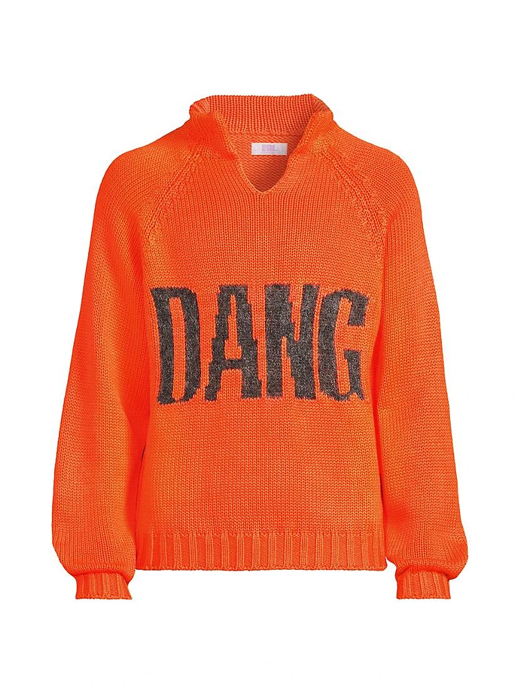 Dangerous Intarsia Cotton-Blend Sweater