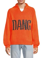 Dangerous Intarsia Cotton-Blend Sweater