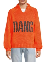 Dangerous Intarsia Cotton-Blend Sweater