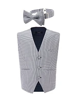Little Boy's & Pin Vest Bow-Tie