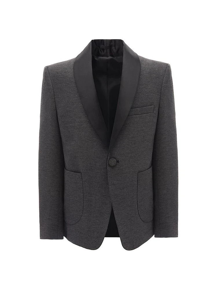 Little Boy's & Shawl Lapel Blazer