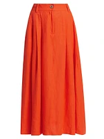 Tulay Hemp Midi-Skirt