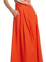 Tulay Hemp Midi-Skirt