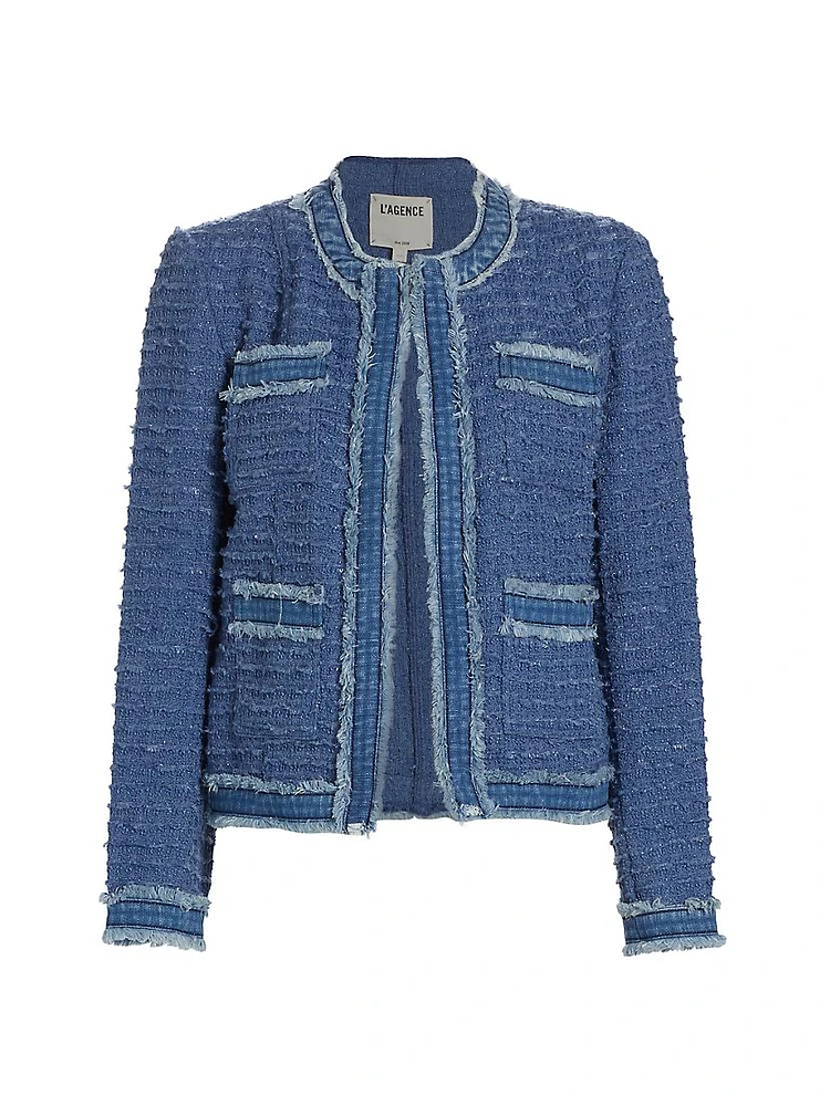 Agnes Tweed & Denim Jacket