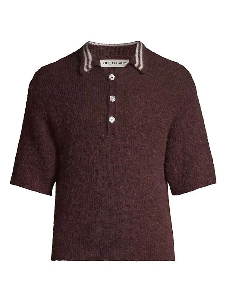 Traditional Alpaca Knit Polo