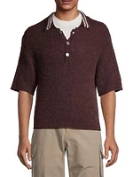 Traditional Alpaca Knit Polo