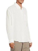 Coco Cotton Button-Front Shirt