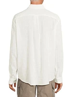 Coco Cotton Button-Front Shirt