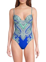 Lauren Paisley One-Piece Swimsuit