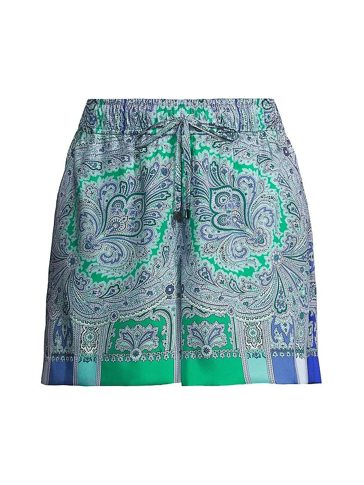 Ronnie Fontana Wide-Leg Shorts