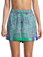 Ronnie Fontana Wide-Leg Shorts