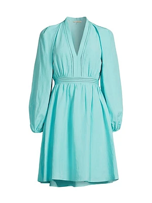 Barb Open-Seam Cover-Up Dress