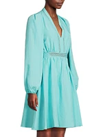 Barb Open-Seam Cover-Up Dress