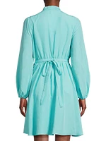 Barb Open-Seam Cover-Up Dress