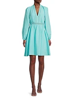 Barb Open-Seam Cover-Up Dress