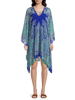 Stephanie Printed Chiffon Caftan