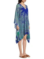 Stephanie Printed Chiffon Caftan