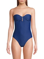 Becca Strapless One-Piece Swimsuit