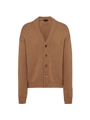 Camel Hair Cardigan