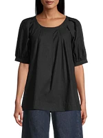 Zonda Cotton Poplin Top