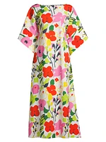 Spinnaker Cotton Floral Maxi Dress