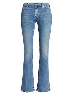 Low-Rise Boot-Cut Jeans