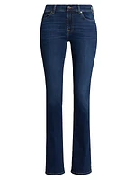 Low-Rise Boot-Cut Jeans