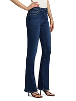 Low-Rise Boot-Cut Jeans