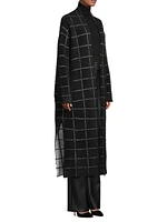 Sterling Alpaca-Blend Reversible Coat