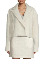 Cora Wool-Blend Boxy Jacket