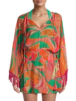 Skyler Floral Cover-Up Dress