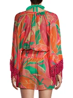 Skyler Floral Cover-Up Dress