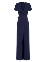 Ezra Belted Walk-Thru Jumpsuit