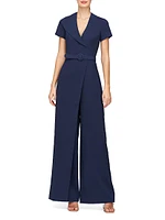 Ezra Belted Walk-Thru Jumpsuit