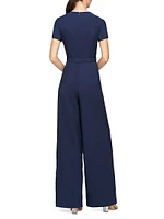 Ezra Belted Walk-Thru Jumpsuit