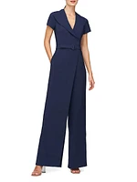 Ezra Belted Walk-Thru Jumpsuit