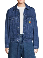 Perennial Logo Denim Trucker Jacket