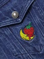 Perennial Logo Denim Trucker Jacket