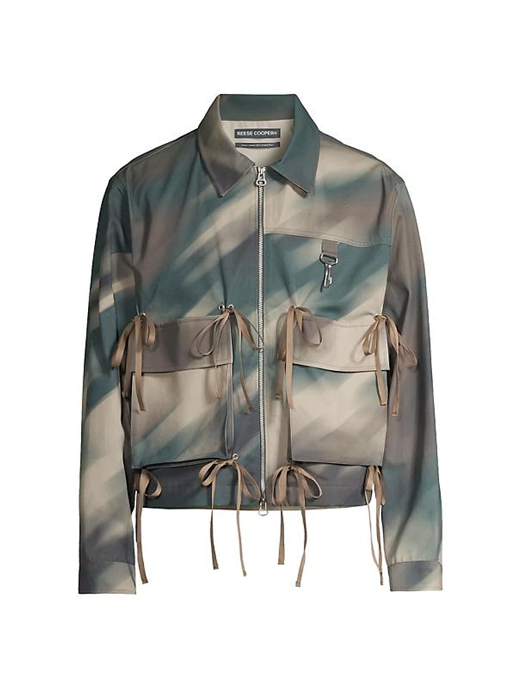 Blur Camo Modular Pocket Work Jacket