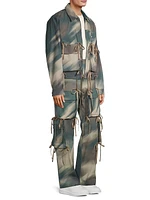 Blur Camo Modular Pocket Work Jacket