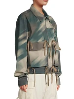 Blur Camo Modular Pocket Work Jacket