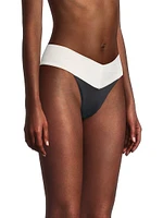 Quinn Colorblocked Bikini Bottoms