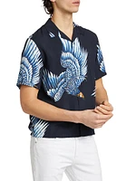 Avery Eagle Relaxed-Fit Camp Shirt