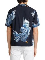 Avery Eagle Relaxed-Fit Camp Shirt