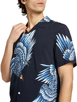 Avery Eagle Relaxed-Fit Camp Shirt