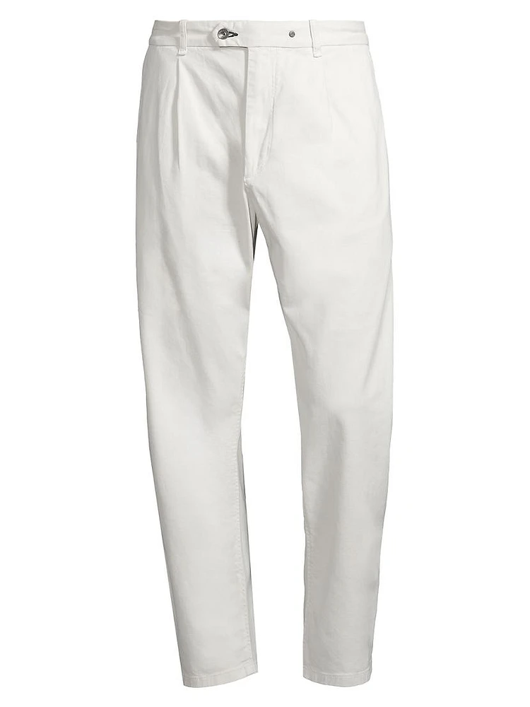 Pleated Chino Pants