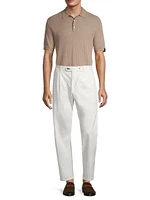 Pleated Chino Pants