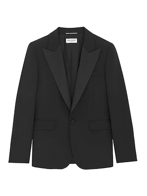 Tuxedo Jacket Grain De Poudre