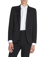 Tuxedo Jacket Grain De Poudre