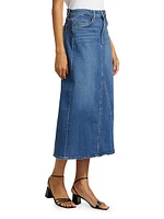 The Tulie Denim Midi-Skirt